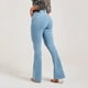 thumbnail image 3 of Gibobby Jeans dama talla extra Pantalones de mezclilla casuales para mujer Jeans Classic Blue Bell Jeans Flared Denim Jeans(Azul claro,G), 3 of 5