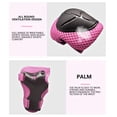thumbnail image 4 of Ensemble de Protection pour Enfants, Protège-Genoux/coude/poignets, PVC & Éponge, Sangles Réglables, pour 4-13 Ans, Sécurité Sports Extérieurs, 4 of 6