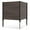 Brown, variant on Gymax Privacy Fence Screen 48'' L x 46'' H Air Conditioner Fence w/ 5 Ground Stakes Outside Brown
