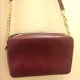 thumbnail image 2 of NWT Michael Kors Jet Set EW Leather Crossbody in Plum, 2 of 3