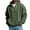 Deep Green, variant on Havenx Mens Waffle Hoodie Long Sleeve Quarter-Zipper Sweatshirts Textured Knit Solid Color Athletic Sweatshirt with Pockets Comfy Athletic Loose Warm Casaul Fall Winter Pullover,Mint Green M