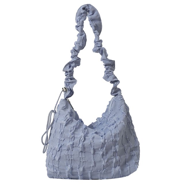 Bolso Tipo Cartera Con Burbujas para Mujer Bolso Hombro Versátil A La Bolso Diario para Mujer (azul)
