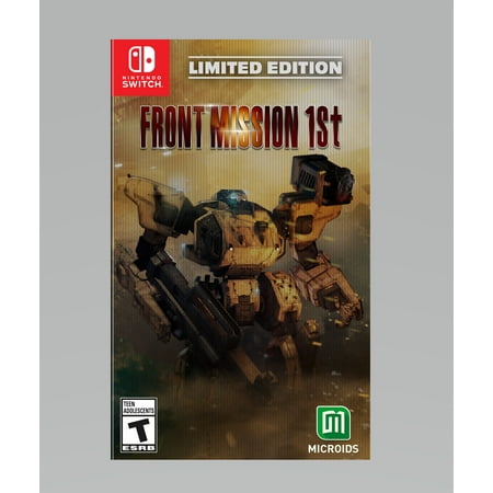 UPC: 0810066290617 | Front Mission 1st: Limited Edition Nintendo Switch