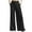 Black, variant on Summer Pants for Women Extra Long Dress Pants for Tall Women Flare Yoga Womens Fashion V Shape Leggings Lady Casual 50s Womens Business Tan Yoga Apparel Soft New Drape High Black 2XL