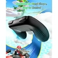 thumbnail image 2 of Empuñaduras de Mano para Nintendo Switch 2, Soporte para Controlador Izquierdo+derecho, Controlador Ergonómico, Mango para Gamepad, Empuñadura para Controlador de Juegos ABS, Empuñadura, Accesorios de Juego Resistentes Al Desgaste, 2 Pzas, Negro, 2 of 8