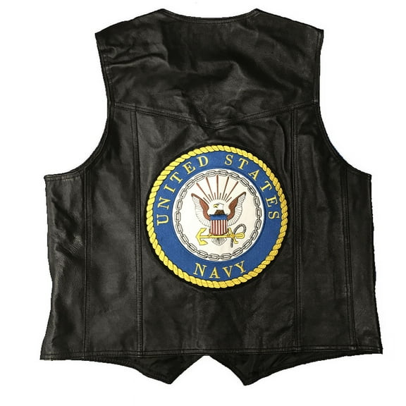 U.S. Navy Leather Vest