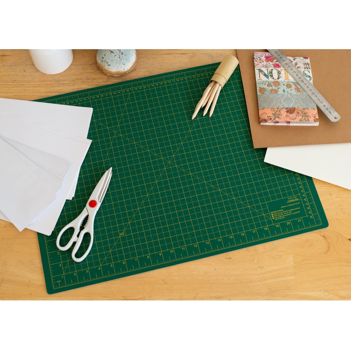 Self Healing Double Sided Thick Cutting Board Hobby Mat - 24 Inch x 18 Inch