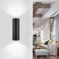 thumbnail image 4 of Lámpara De Pared Led Cob De 6W, Candelabro De Pared De Cilindro Arriba Y Abajo, Resistente Al Agua, Ip65, Blanco Cálido, Ca 85-265V Para Jardín De Pasillo Noticed HA025406-06, 4 of 6