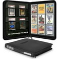 thumbnail image 1 of Classeur Toploader - 35pt-55pt 3"x4" Noir Portable pour Cartes à Chargement par le Haut, Classeur de Cartes à 9 Pochettes, Porte-Cartes Rigide à 216 Fentes, 4 Pochettes pour Slab PSA, Lorcana, Pokémon, MTG, Classeur de Cartes de Hockey, EVORETRO, 1 of 8