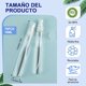 thumbnail image 4 of Mini Botellas en aerosol, Botellas de perfume de vidrio transparente de 10 ml,Recipientes l&iacute;quidos reutilizables, para limpieza, perfume (70Pcs-10ml), 4 of 7