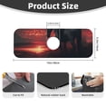 thumbnail image 2 of Kdxio Lone Rider Under Red Sky Pattern Non-Slip Diatom Mud Faucet Drain Pad,Self Absorbent Mat for Kitchen Sink for Variety Kitchen & Bathroom Countertops, 2 of 7