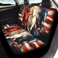 thumbnail image 4 of Pzuqiu Car Seat Covers Full Set, Compatible with Automotive Seat Sedan Seats, Front and Rear Seat Cover Set Fit for Cars Trucks Comfortable Driving, 4 of 10