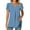 Sky Blue, variant on Tops for Women Trendy Floral Tees Women Thermal Top Raglan Top Silk Blouse Elegant Striped Sleeve Sleeve Shirt for Long Sleeved Womens Athletic Tops Womens Tunic Sweater Short Sky Blue S