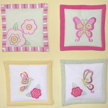 Ticklicious - Claire's Garden 4-Piece Wall Hangings