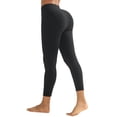thumbnail image 4 of RUNNING GIRL Women's Fleece Lined Leggings High Waisted Tummy Control Yoga Pants Warm Thermal Workout Leggings Soft Stretch Winter Athletic Tights, 4 of 5