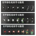 thumbnail image 1 of Nail Art Practice Template Learning Paper Book book showing shelf nails for Beginner Line Drawing, 1 of 9