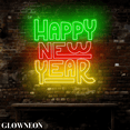 thumbnail image 4 of Glowneon Happy New Year Led Lights, New Year Holiday Party Wall Decor, 4 of 5