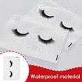 thumbnail image 4 of 100 Piezas de Bolsas de Cuidado Posterior de PestañAs Bolsas de Maquillaje de PestañAs Bolsa de CosméTicos de PestañAs VacíAs Estuches de Maquillaje de Viaje Blanco, 4 of 5
