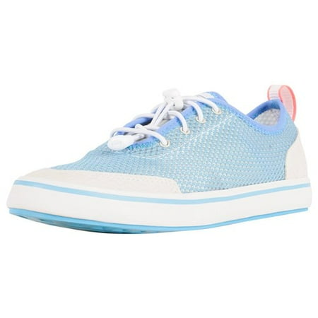 Xtratuf Women's Riptide Deck Blue Shoes w/ Iconic Chevron Outsole Pattern - Size 7.5