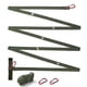 thumbnail image 3 of Soidarity Cuerda para colgar en la tienda, toldo de extensión, gancho para ropa, cordón portátil ajustable para mochilero, correa de pesca con hebillas carpas Caqui Soidarity OD020156-04, 3 of 6