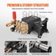 thumbnail image 4 of Bomba de lavado a Presión VEVOR Triplex horizontal de eje de 1 pulgada 4400 PSI Flujo de 4 GPM, 4 of 9