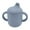 Dark Blue, variant on DPTALR Infant Silicone Learning Drink Cup Snack Cup With Straw Infant Avoid Falls Training Cup