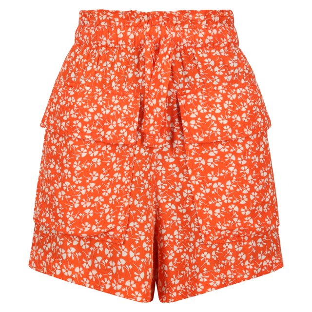 Regatta - Pantalones Cortos Orla Kiely Diseño Perejil Verano para Mujer (Satsuma)