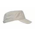 thumbnail image 2 of KC Caps Unisex Khaki Sports Baseball Flat Top Cap, Outdoor Travel Washed Canvas Hat, Casual Military Style, 2 of 3