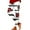 White, variant on Valentines Leggings for Women High Waisted Stretch Love Heart Printed Yoga Pants Trendy Running Tights (White, M)