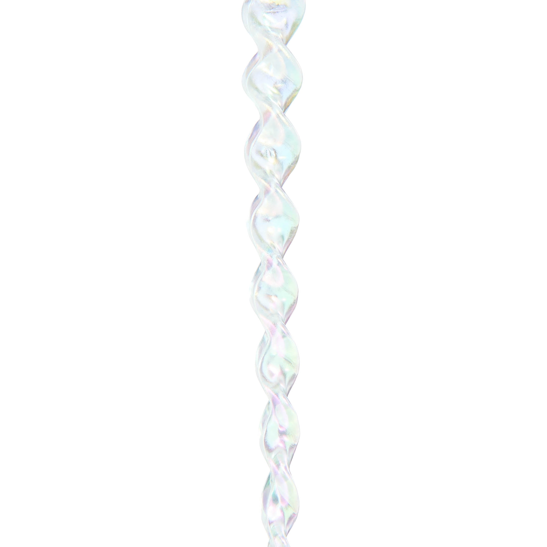 24-Count Iridescent Icicle Christmas Ornaments, 5.3", by Holiday Time
