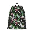 thumbnail image 2 of Lsque Lilies Flowers Pattern Canvas Daypack, Durable Backpack, High-quality Versatile Backpack,Vintage Compact Backpack-Medium, 2 of 6