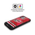 thumbnail image 2 of Head Case Designs Officially Licensed NHL Carolina Hurricanes Jersey Hybrid Case Compatible with Apple iPhone XR, 2 of 7