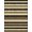 Black And Cream, Pattern 9, variant on ODIKA 8'x10' Washable Area Rug Non-Shedding, Easy Care, Modern Farmhouse With Bold Pinstripe And Banded Border Striped Flowing Dynamic for King Size Bedroom Under Bed, Master Suite