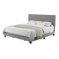 thumbnail image 4 of Kris & Alley Aura Fabric Upholstered King Size Bedframe with Padded Headboard, 4 of 8