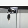 thumbnail image 2 of LiviNest Glass Display Cabinet 4 Shelves: Secure Curio Cabinet with Lock & Tempered Glass - Modern Floor Standing Bookshelf for Collectibles & Home Decor - Professional Designer Choice for Living Roo, 2 of 6