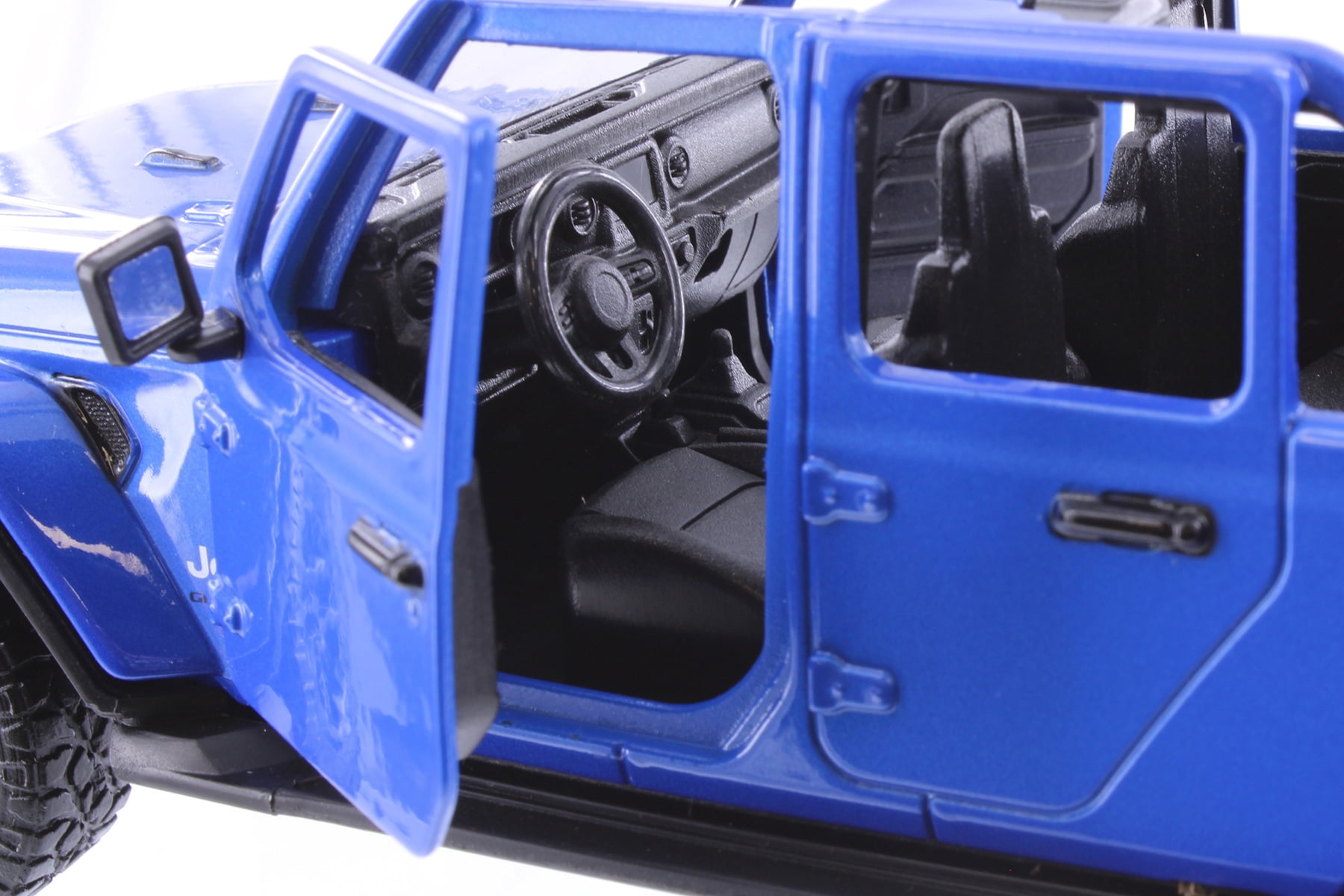 2021 Jeep Gladiator Overland Pickup Truck, Blue - Showcasts 71367D - 1/27 Scale Diecast Model Car