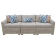 thumbnail image 1 of Coast 3 Piece Outdoor Wicker Patio Furniture Set in Beige, 1 of 2