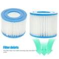 thumbnail image 6 of 12Pcs Reusable Blue Pool Filter Cartridge Type Vi for Pool Strainer Pump, 6 of 10