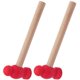 thumbnail image 3 of 2pcs Wooden Hammer Toys Simulation Hammers Maintenance Tools Educational Toys, 3 of 3