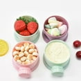 thumbnail image 2 of Magik 3-4 Layers Baby Formula Milk Powder Dispenser Infant Snack Storage Container, 2 of 7