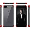 thumbnail image 5 of iPhone 8 Plus Clear Case for Apple iPhone 7 Plus Ghostek Covert (Red), 5 of 7
