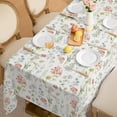 thumbnail image 3 of Spring Tablecloth Rectangle - Easter Waterproof Wild Flower Table Cloths, Stain Resistant Wrinkle Free Floral Table Cover for Dinner/Party/Picnic/Indoor/Outdoor, 60 x 84 Inch, 3 of 6