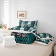 thumbnail image 6 of Homewish Extreme Sports Motorcycle 7pcs Bedding Comforter Set,Patchwork Geometric Checkered Queen Bedding Sets,Racing Flag Queen Sheet Sets For Boys Kids,Breathable Bedroom Decorative Reversible, 6 of 8