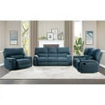 thumbnail image 3 of Pemberly Row Chenille Reclining Chair in Indigo, 3 of 7