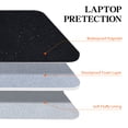 thumbnail image 6 of LLAYOO 13 Inch Laptop Sleeve Shoulder Bag Compatible with MacBook Pro 14 M1 A2442,13" MacBook Air/Pro,13.3" Chromebook Notebook, Polyester Messenger Bag Carrying Case Briefcase (Black), 6 of 7