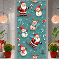thumbnail image 4 of Decorative Design Santa Claus Banner Snowman Theme Reindeer Decoration Christmas Elements for Holiday Party Indoor Scene Winter Celebration, 4 of 9