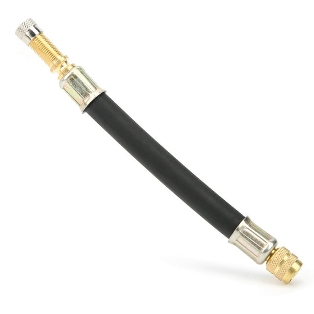 Tire Valve Extender Tyre Valve Extension Universal Tire Valve Extender Car Accessory 5.5in Flexible Rubber Tyre Valve Extension Adapter Inflation Tool Accessory For Truck Van Bus