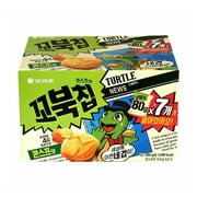 Orion Korean Snack TURTLE CHIPS  80g (Box of 7 bags)