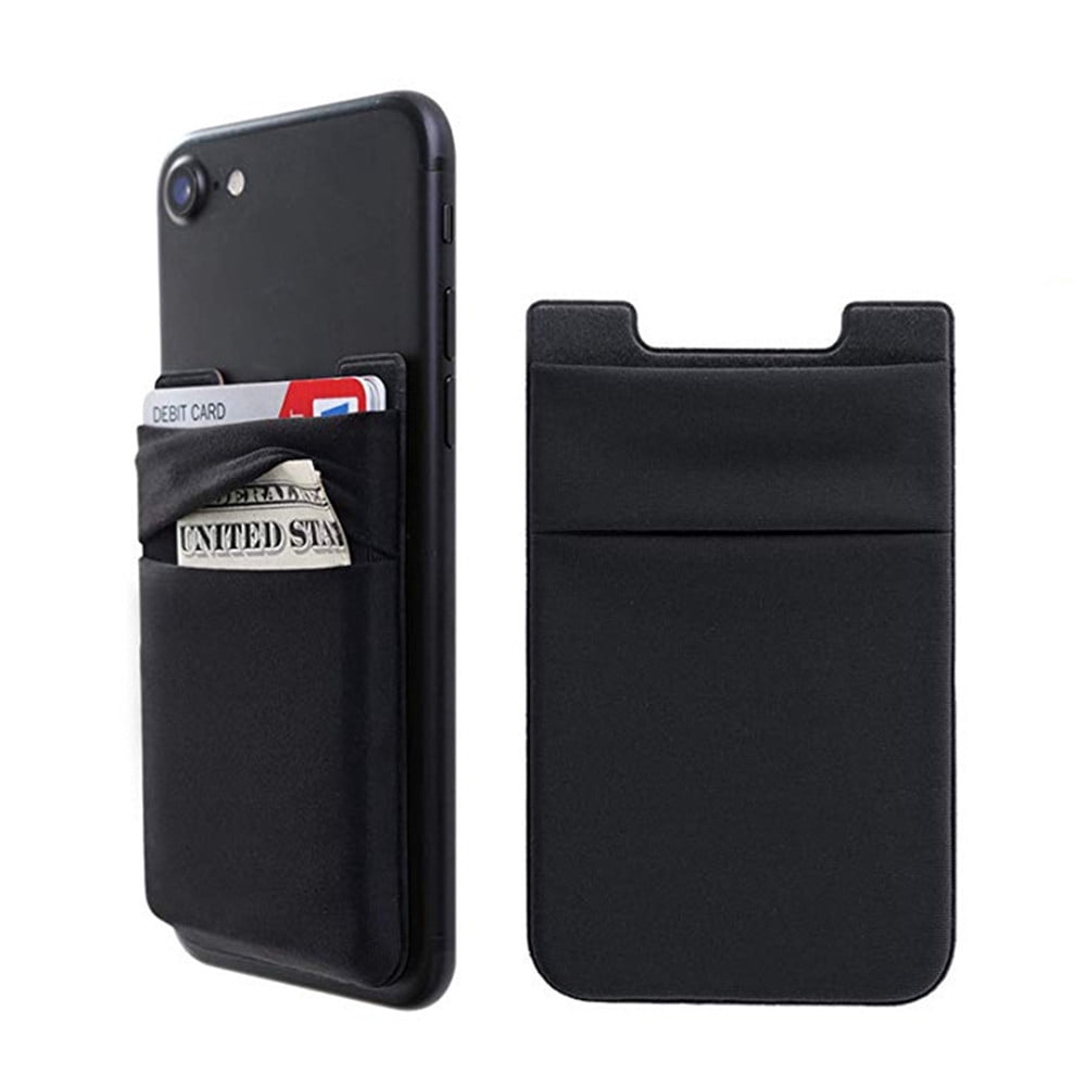 phone case card holder sticker