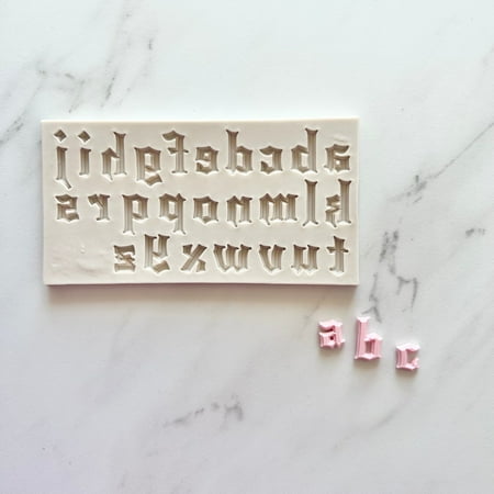 

OLD ENGLISH ALPHABET (LOWER CASE) MOLD